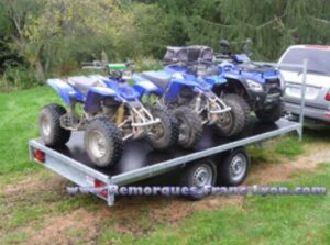 porte quad Franc catégorie af350 avec 3 quads