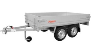 remorque double essieu anssems type pltt 750-251