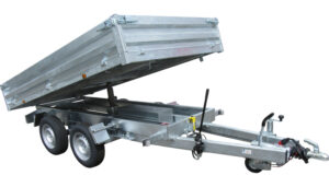 Benne hydraulique Lider 39610PE double essieu