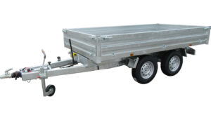Benne hydraulique Lider 39612PE double essieu